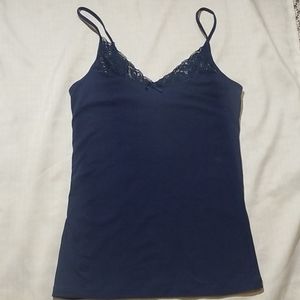 Ralph Lauren blue lace cami top
